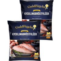 Illustration av Fryst kycklingbröstfilé