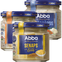 Illustration av Sill i glas