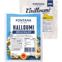 Illustration av Grilloumi, Halloumi