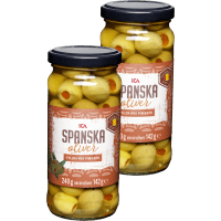 Illustration av Gröna oliver