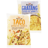 Illustration av Riven ost