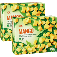 Illustration av Fryst mango