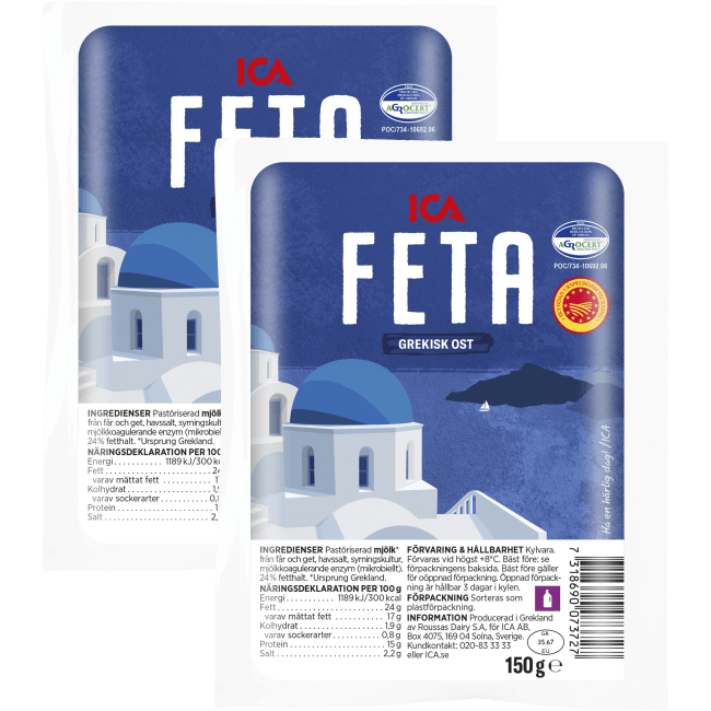 Illustration av Feta