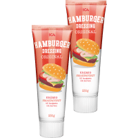 Illustration av Hamburgerdressing