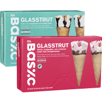 Illustration av Glasstrutar