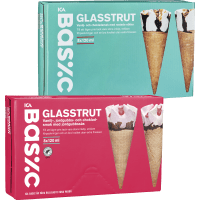 Illustration av Glasstrutar