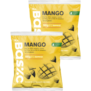 Illustration av Fryst mango
