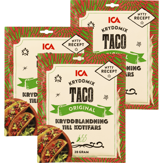 Illustration av Taco kryddmix