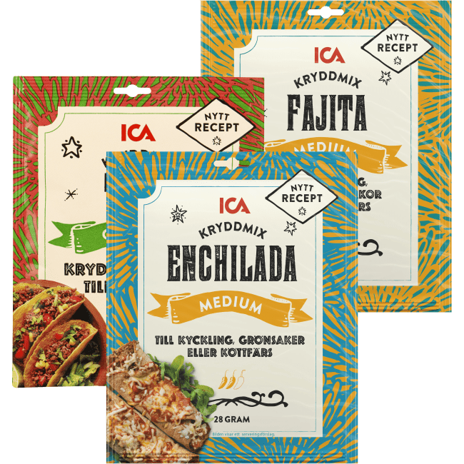 Illustration av Taco kryddmix