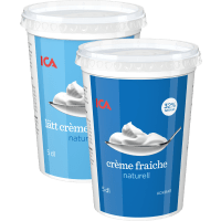 Illustration av Créme fraiche