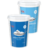 Illustration av Crème fraiche