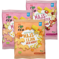 Illustration av Majssnacks