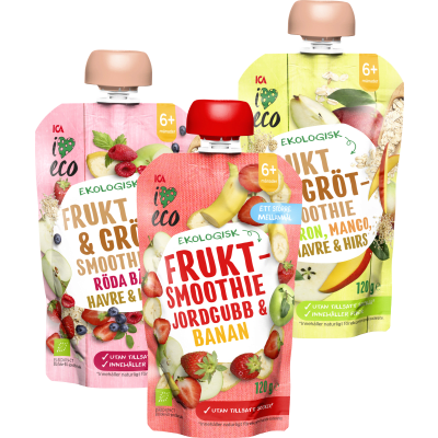 Frukt- och grötsmoothie