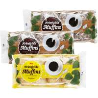 Illustration av Krämfyllda muffins
