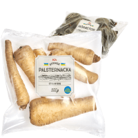 Illustration av Palsternackor i påse, rödbetor i påse