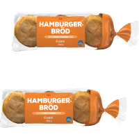 Illustration av Hamburgerbröd