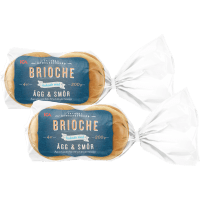 Illustration av Brioche Hamburgerbröd