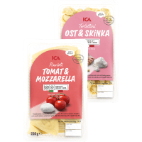 Illustration av Färsk fylld pasta