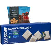 Illustration av Fishnuggets, Alaska Pollock