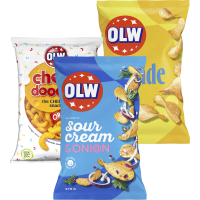 Illustration av Chips, Ostbågar