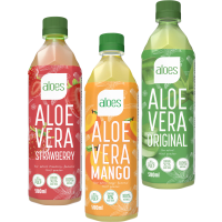 Illustration av AloeVera Strawberry