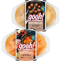 Illustration av Färska portionsrätter
