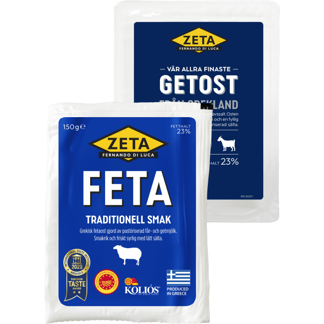 Illustration av Feta, Getost