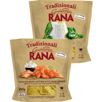 Illustration av Färsk fylld pasta