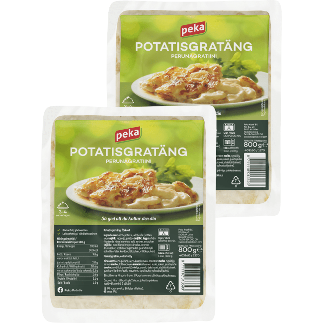 Illustration av Potatisgratäng, rotfruktsgratäng