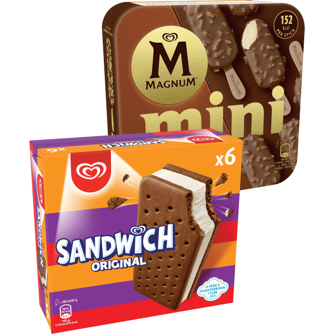 Illustration av Glass flerpack