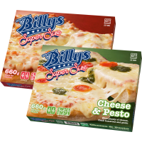 Illustration av Billys Super Size