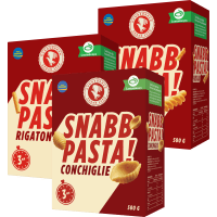 Illustration av Snabbpasta Conchiglie