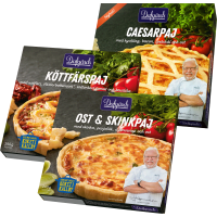 Illustration av Köttfärspaj
