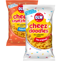 Illustration av cheez cruncherz®