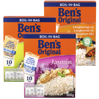 Illustration av Ris boil in bag