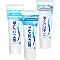 Illustration av V12 Sensodyne 3 sorter.