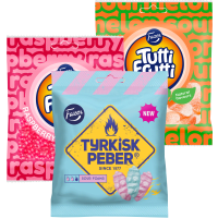 Illustration av Tutti Frutti / Tyrkisk peber