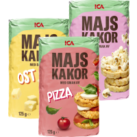 Illustration av Majskakor ost