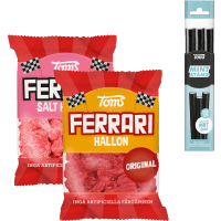 Illustration av Ferrari, Pingvinstänger