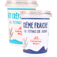 Illustration av Crème Fraiche