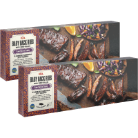 Illustration av Baby back ribs