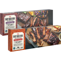 Illustration av Baby back ribs