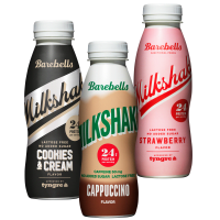 Illustration av Proteinmilkshake