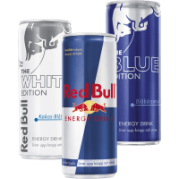 Illustration av Red bull