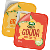 Illustration av Familjefav Gouda skiv