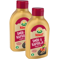 Illustration av Smör- & Rapsolja