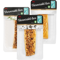 Illustration av Varmrökt lax peppar