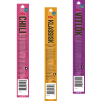 Illustration av Ölkorv Vitlök