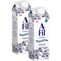 Illustration av A-fil Naturell 3 %