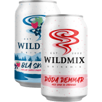 Illustration av Wild Drinkmix Olika Sorter